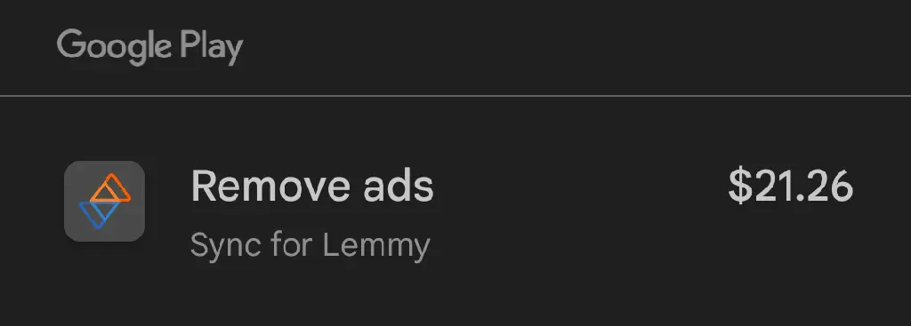 Lemmy Sync ad removal