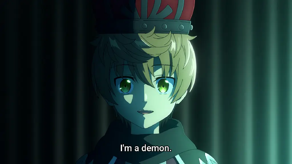 screenshot of demon saying &quot;I am a demon&quot;